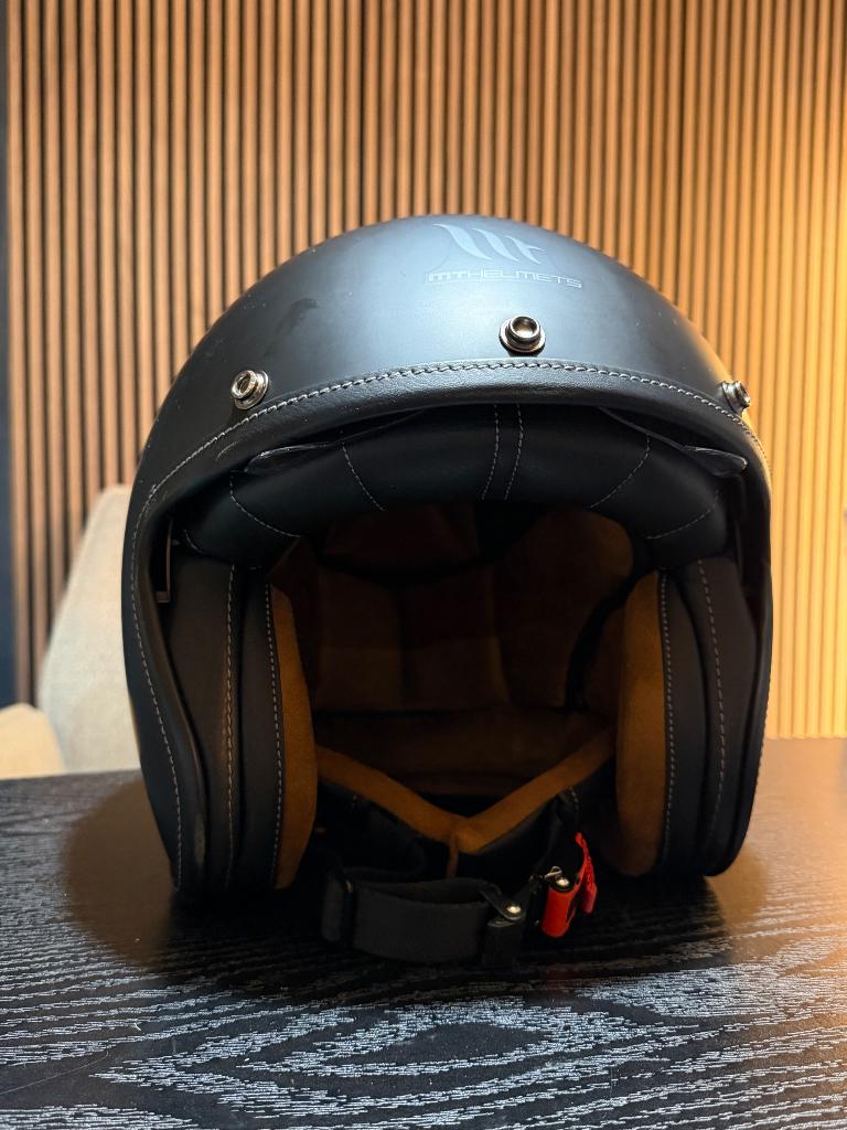 MTHelmets scooter helm mat zwart maat L, Ophalen of Verzenden
