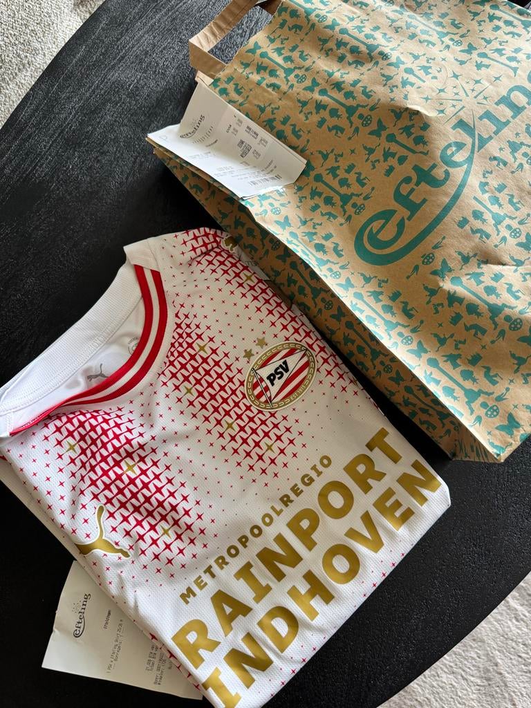 Origineel PSV Efteling shirt maat M - Zonder bedrukking, Maat 48/50 (M), Wit, Nieuw, Ophalen of Verzenden