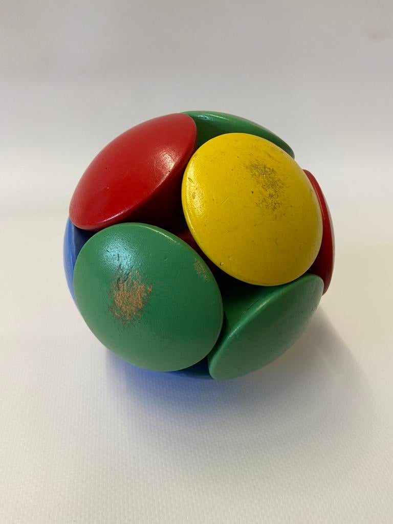 Ikea houten bal magneetbal MULA 400.381.76, Ophalen of Verzenden, Gebruikt