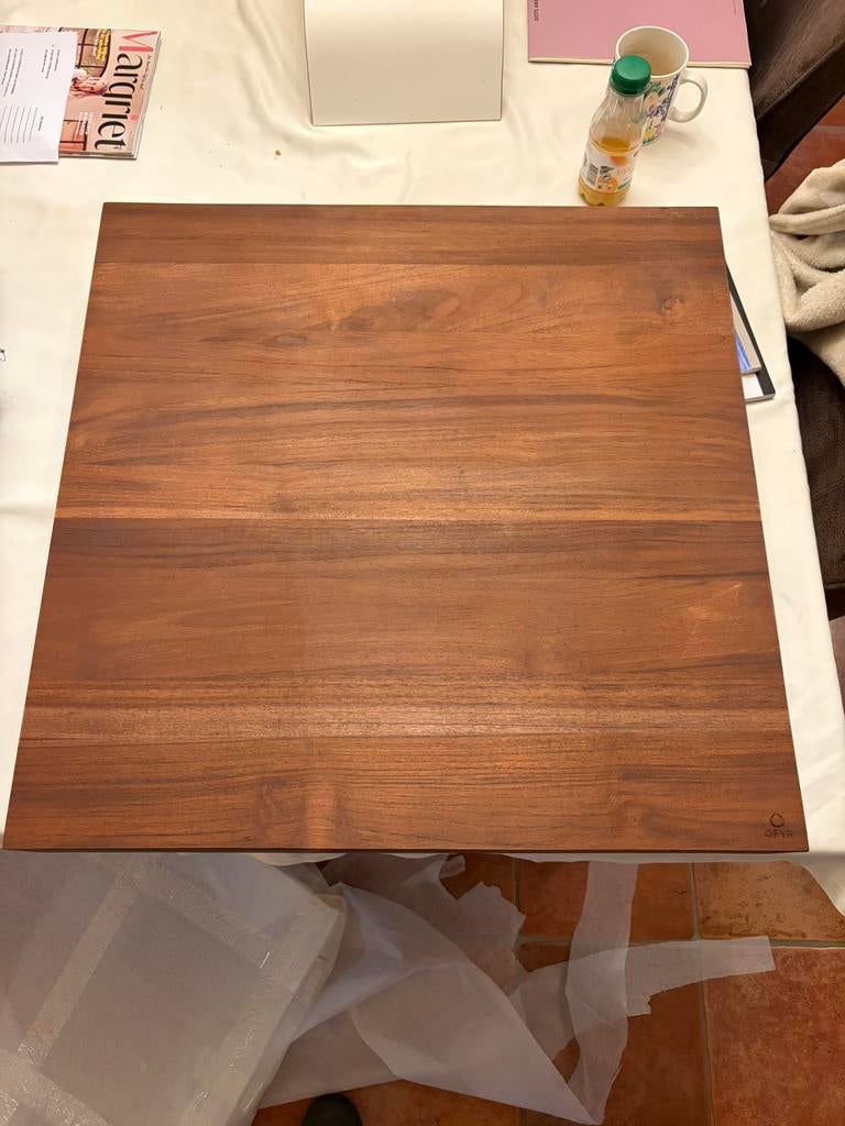 Nieuw Ofyr Teakhouten Tafelblad voor Mise & Place 65 Pro, Ophalen of Verzenden, Nieuw