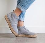 Shabbies - mooie zomer schoenen / blauw espadrilles maat 38, Shabbies Amsterdam, Verzenden, Blauw, Sneakers of Gympen