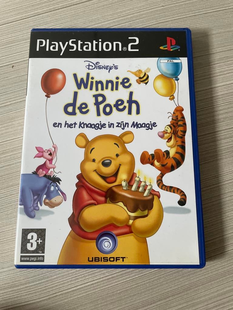 Winnie de Poeh en het Knaagje in zijn Maagje PS2, Spelcomputers en Games, Games | Sony PlayStation 2, Avontuur en Actie, Gebruikt