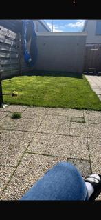 Tegels gratis op te halen, Tuin en Terras, Gras en Kunstgras, Ophalen of Verzenden, Zo goed als nieuw, 20 m² of meer