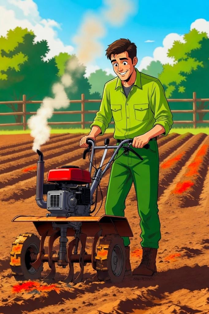 Tuin laten frezen - klaar voor de zomer, Ophalen, Nieuw