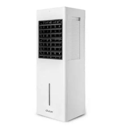 Duux Flow aircooler - wit, Witgoed en Apparatuur, Ventilatoren, Ophalen of Verzenden, Ventilator met afstandsbediening, Zo goed als nieuw