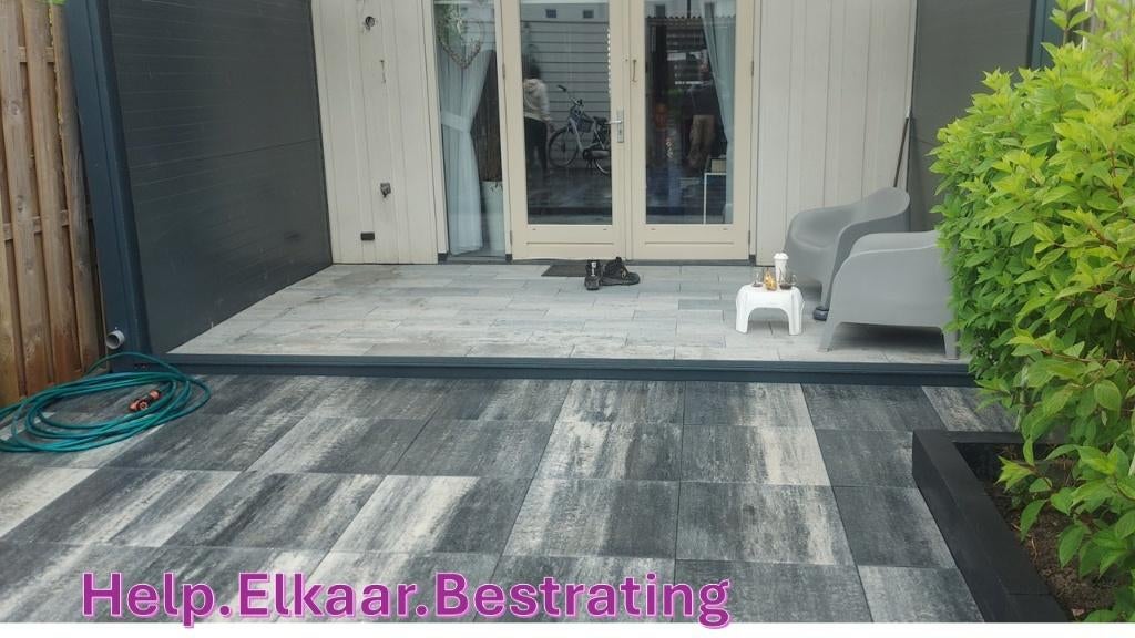 bestrating help.elkaar vanaf 12 eurom2, Tuin en Terras, Overige materialen, Nieuw, Ophalen of Verzenden, 10 m² of meer