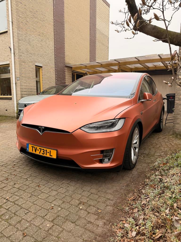 Tesla Model X 100D long range 7 zits, Auto's, Tesla, Particulier, Model X, 360° camera, 4x4, Achteruitrijcamera, Adaptieve lichten