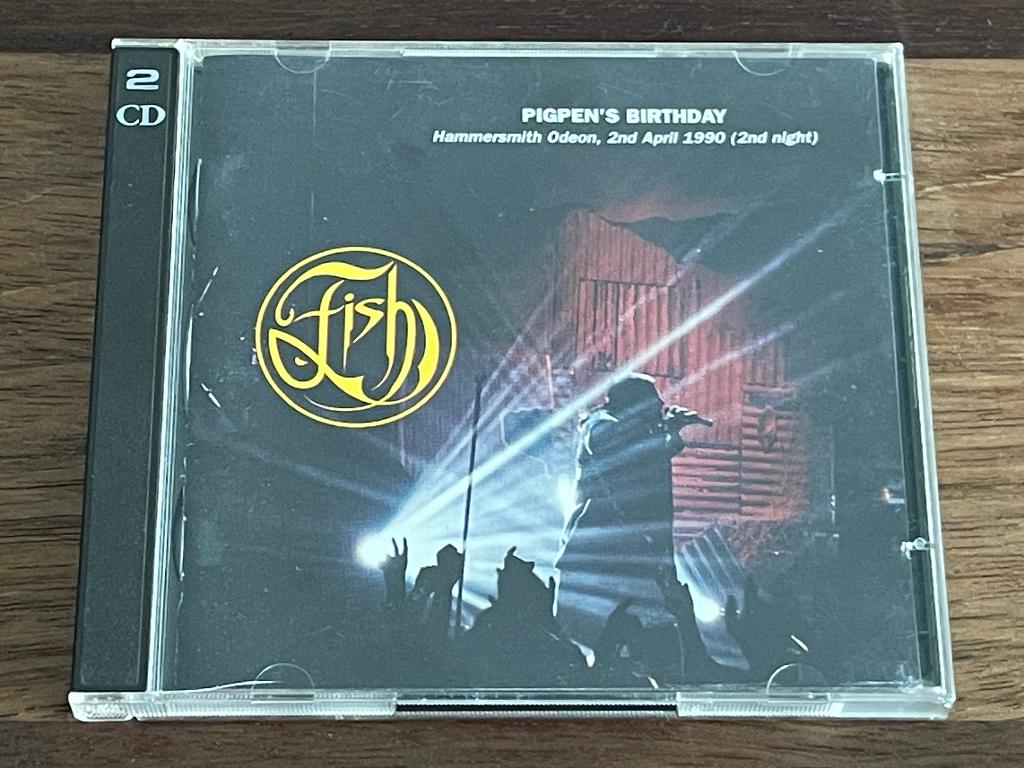 2Cd Fish Pigpens Birthday Live HammersmithOdeon 1990 ZGAN DD, Ophalen of Verzenden, Zo goed als nieuw, Progressive