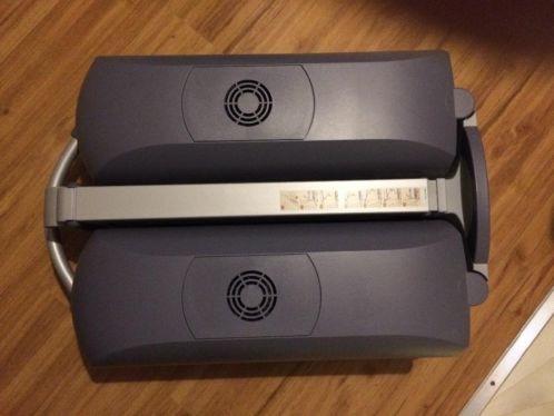 Philips Homesolarium Facialplus HB 953 met gezichtsbruiner, Witgoed en Apparatuur, Ophalen, Zo goed als nieuw, Zonnebank enkelzijdig