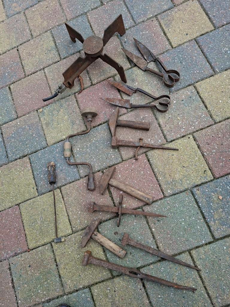 Oud gereedschap, Antiek en Kunst, Antiek | Gereedschap en Instrumenten, Ophalen of Verzenden