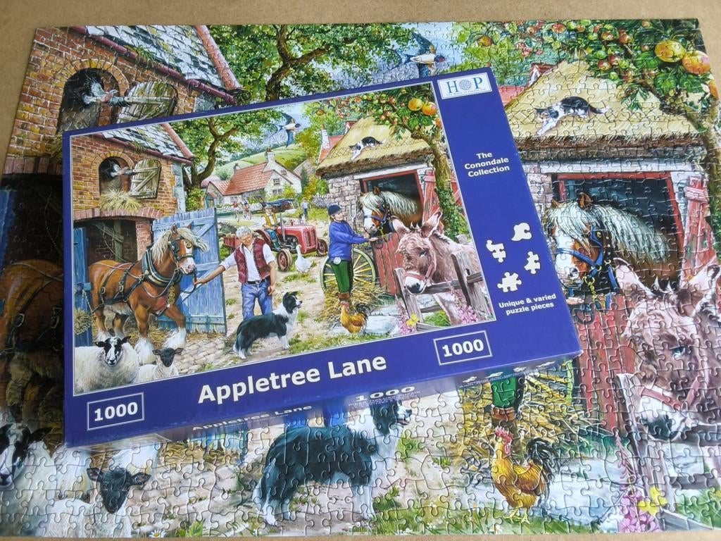 Hop puzzel., Hobby en Vrije tijd, Denksport en Puzzels, Ophalen of Verzenden, 500 t/m 1500 stukjes, Zo goed als nieuw