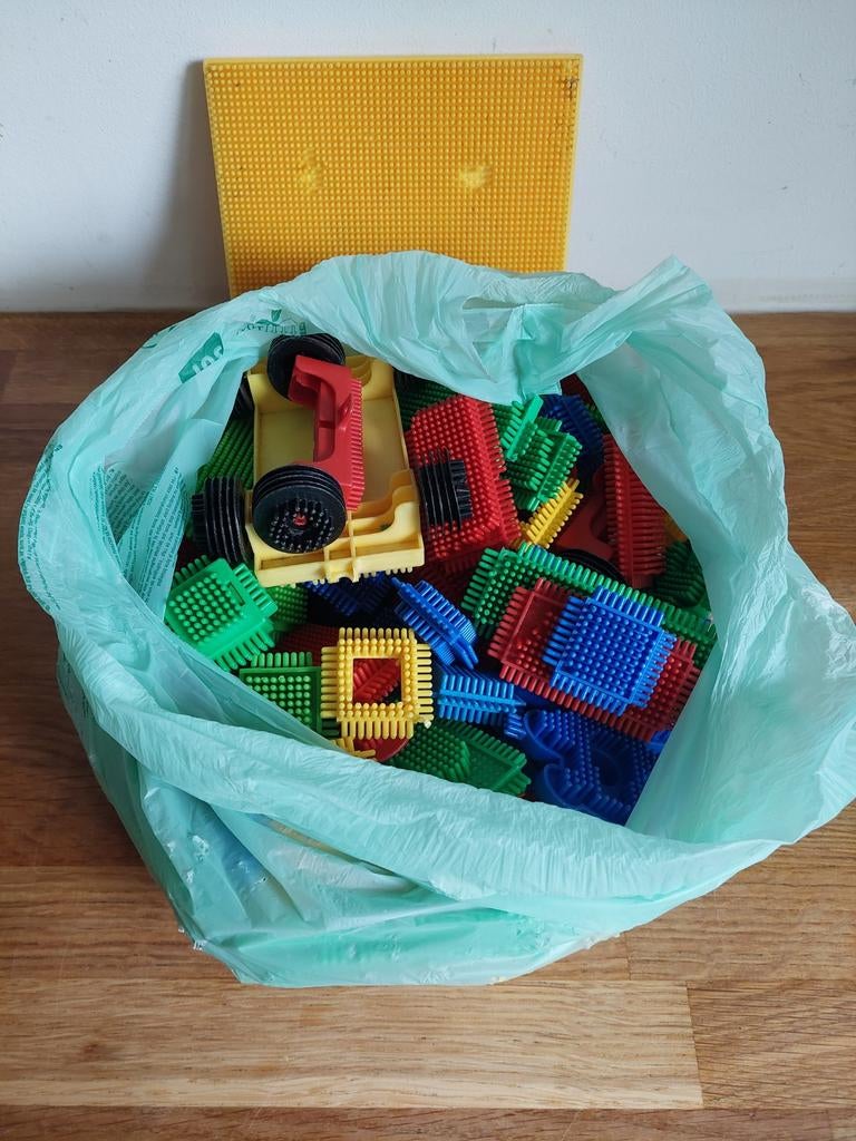 Nopper bouwstenen, Kinderen en Baby's, Speelgoed | Bouwstenen, Ophalen of Verzenden, Gebruikt