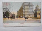 Amsterdam vrij unieke oude kaart Westeinde met tram in 1906, Ophalen of Verzenden, Voor 1920, Gelopen, Noord-Holland