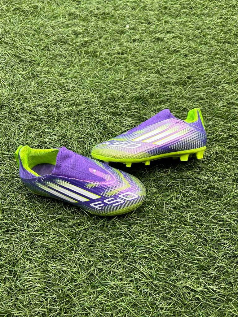 Adidas F50 Laceless Voetbalschoenen Maat 30, Maat XS of kleiner, Schoenen, Ophalen of Verzenden, Zo goed als nieuw