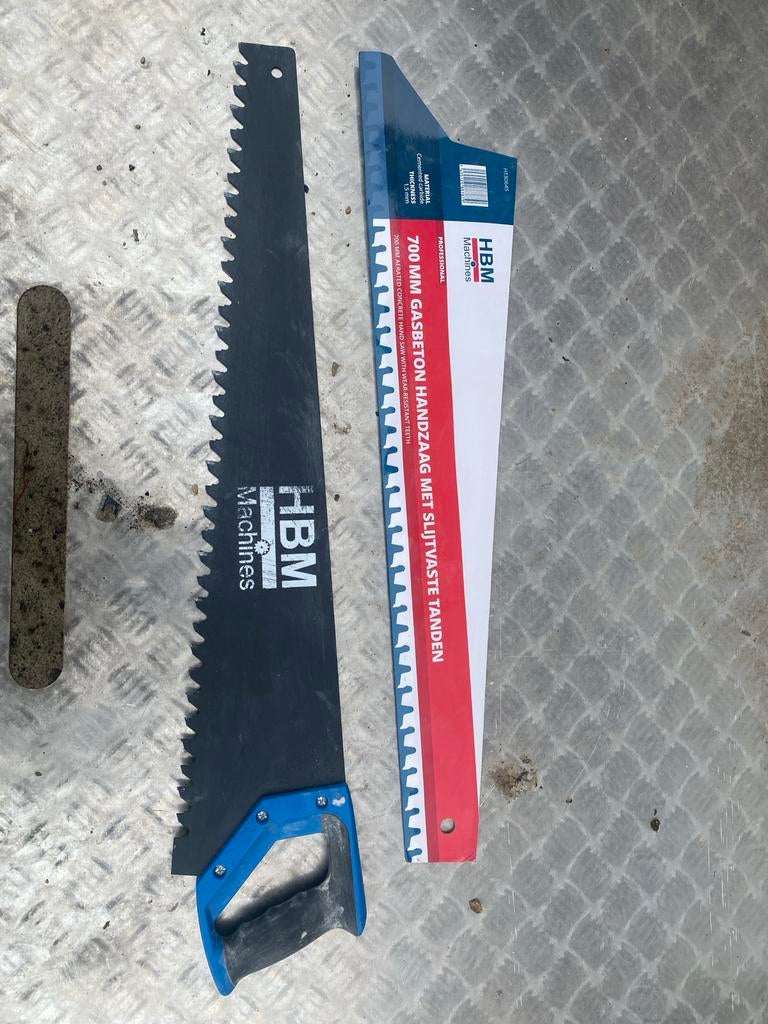 Gasbeton Handzaag 700mm, Ophalen of Verzenden, Nieuw, Handzaag