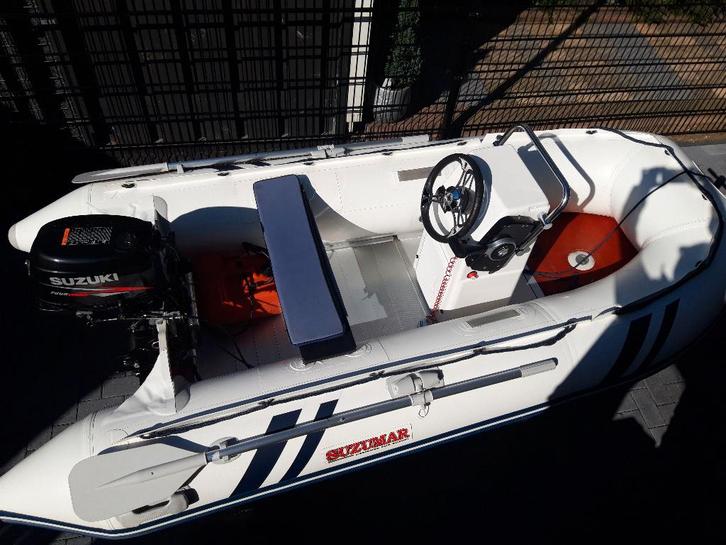 Suzemar 320, Watersport en Boten, Rubberboten, Zo goed als nieuw, Overige merken, Aluminium, Minder dan 70 pk, Benzine, Ophalen