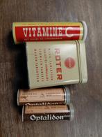 Oude Medicijn buisjes, Blikje, Ophalen