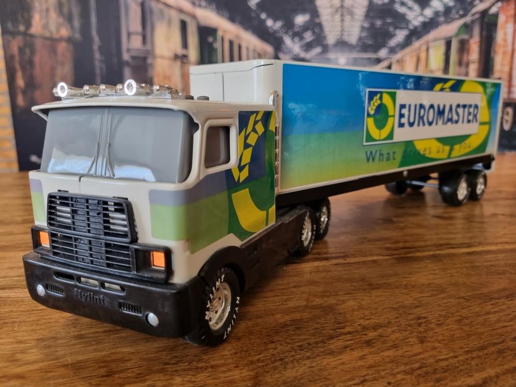 Nylint Euromaster Truck Model - Collector's item, Ophalen of Verzenden, Gebruikt
