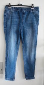 blauwe tregging  broek maat 50, Ophalen of Verzenden, Gedragen, Blauw, Overige jeansmaten