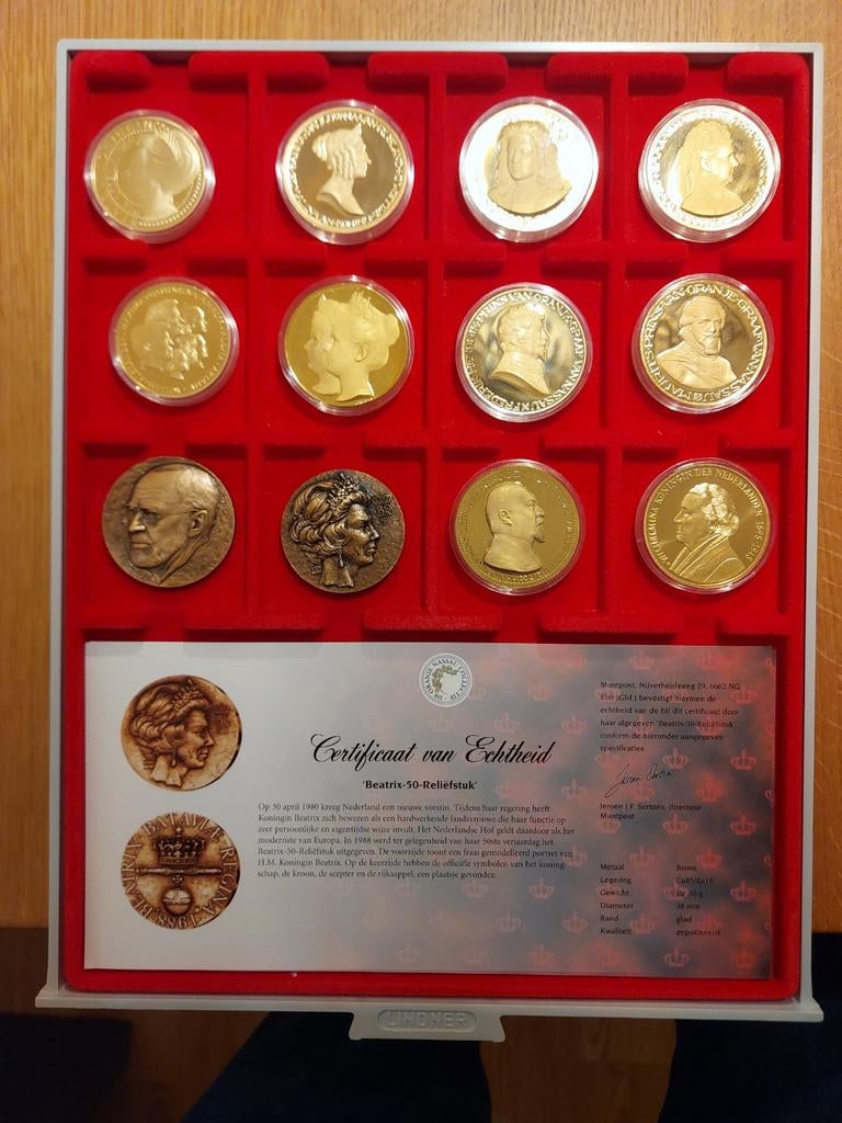 Munten met certificaat van de "Oranje-Nassau Collectie", Ophalen, Koningin Beatrix, Overige waardes