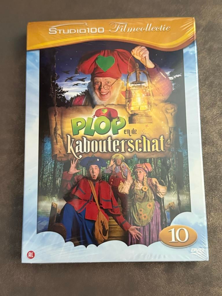 Plop en de Kabouterschat DVD Geseald Nieuw, Avontuur, Alle leeftijden, Ophalen of Verzenden, Nieuw in verpakking