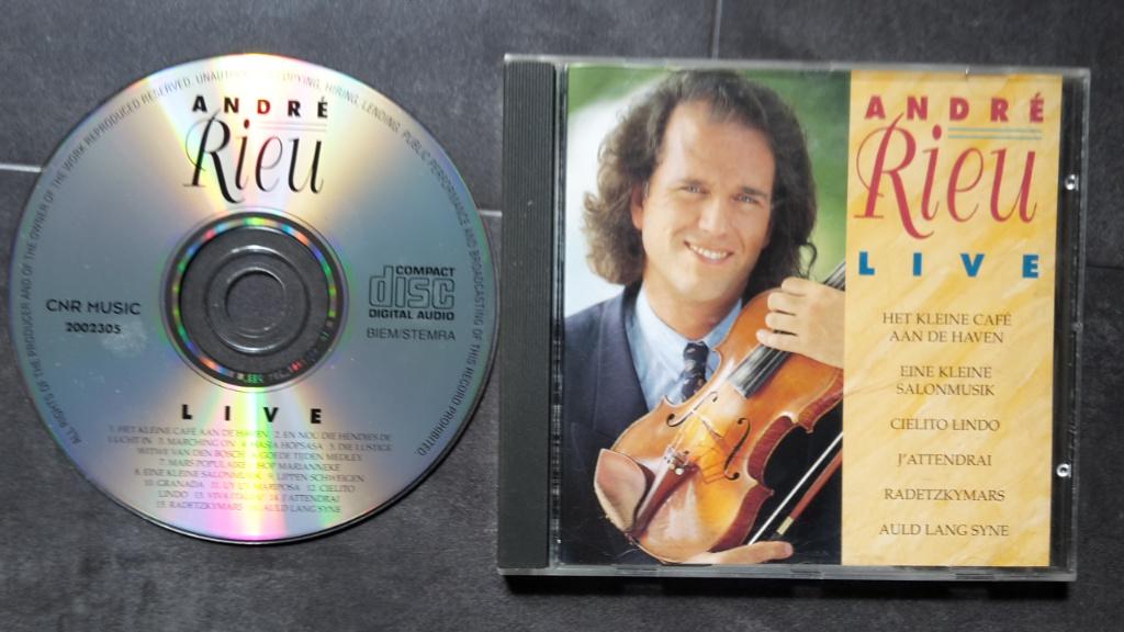 CD Andre Rieu - Live - Klassiek Maastricht Vrijthof Muziek, Ophalen of Verzenden, Classicisme, Zo goed als nieuw, Overige typen