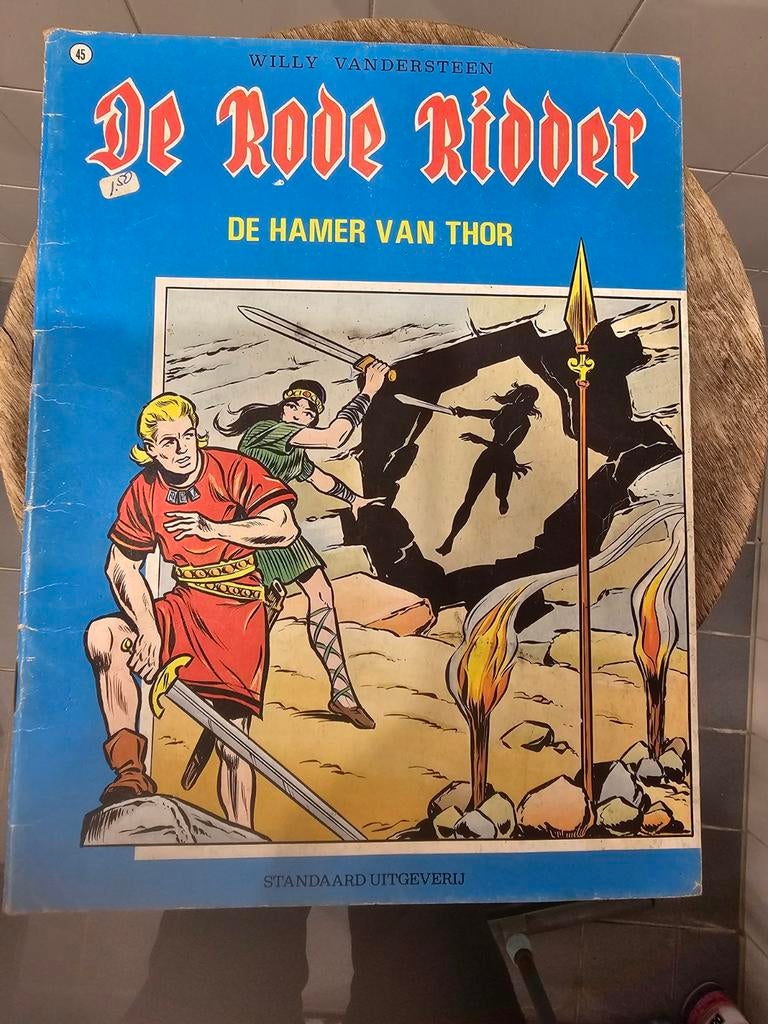 De rode ridder nr 1 t/ 105, Meerdere stripboeken, Ophalen of Verzenden, Gelezen