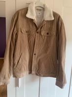 Spijkerjas teddy heren, Ophalen of Verzenden, Zo goed als nieuw, Maat 52/54 (L), Beige