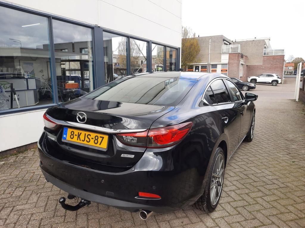 Mazda 6 2.2D Skylease+ ecc trekhaak, Auto's, Voorwielaandrijving, Gebruikt, Euro 6, 4 cilinders