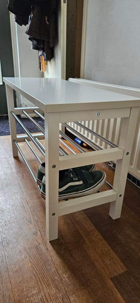 IKEA TJUSIG schoenenrek met bank, Ophalen, Zo goed als nieuw