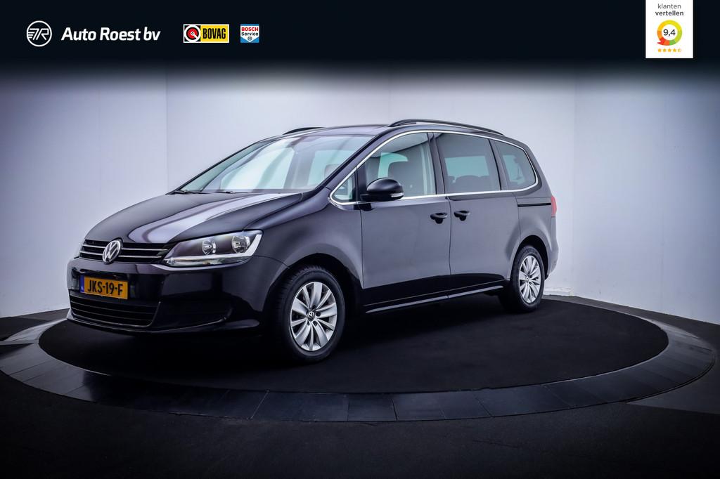 Volkswagen Sharan 1.4TSI Dsg 7Pers COMF. LINE CARPLAY | STOE, LED verlichting, Zwart, 4 cilinders, 150 pk