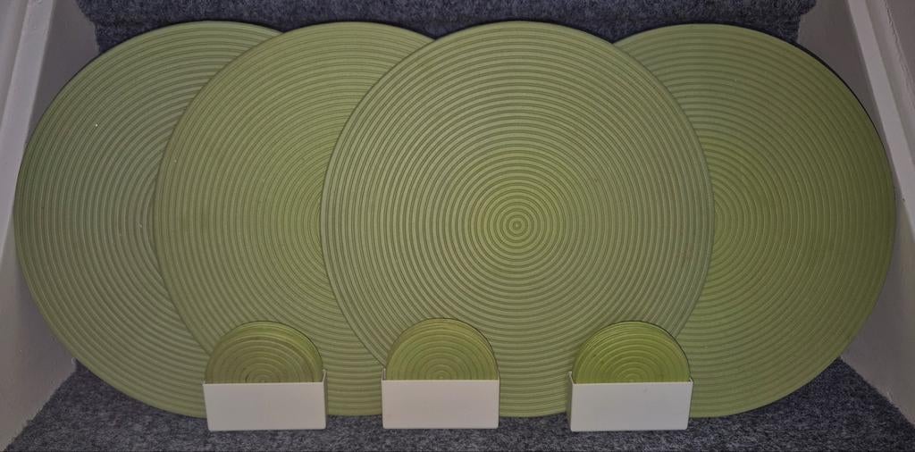 Placemats & onderzetters., Huis en Inrichting, Woonaccessoires | Onderzetters, Ophalen, Gebruikt