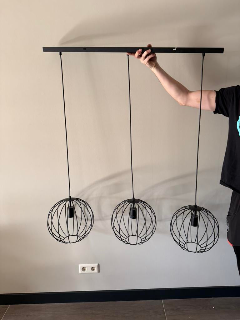 Hanglamp, Huis en Inrichting, Ophalen of Verzenden, Zo goed als nieuw, 75 cm of meer