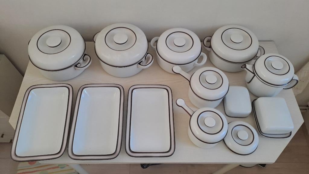 servies Thomas Scandic Shadow, Huis en Inrichting, Keuken | Servies, Ophalen, Gebruikt, Overige stijlen, Porselein