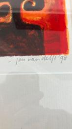 Jan van Delft zeefdruk Donderbezem nr 8 van 120, Ophalen