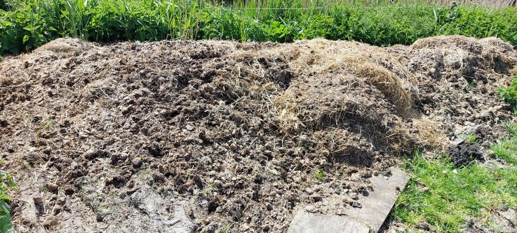 paardenmest, Ophalen, Mest