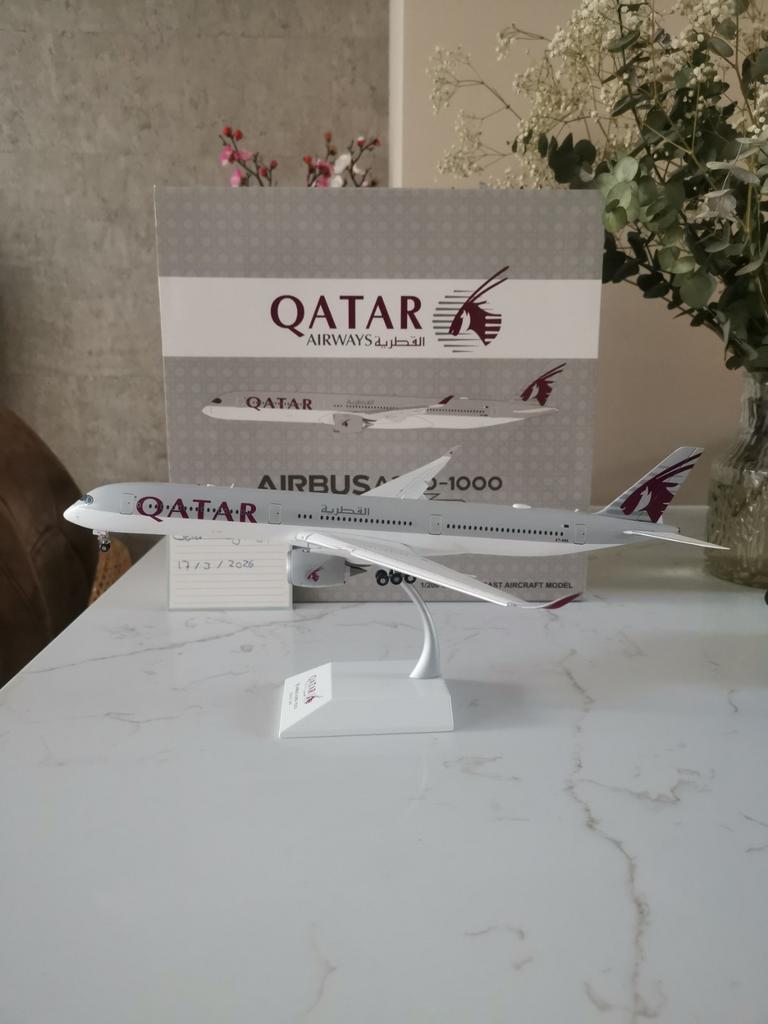 Qatar Airways A350-1000 JC Wings 1:200 XX2201A Reg. A7-ANA, Overige merken, 1:200 of kleiner, Nieuw, Ophalen of Verzenden