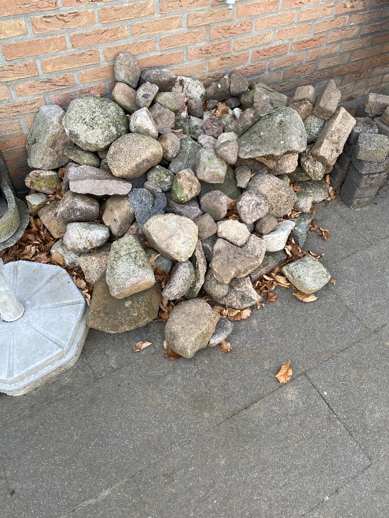 Keien, Ophalen, Overige materialen, Gebruikt, Kei