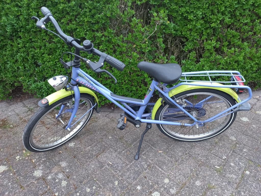 Meisjesfiets 20 inch, Fietsen en Brommers, Fietsen | Meisjes, Ophalen, Gebruikt, Versnellingen, 20 inch