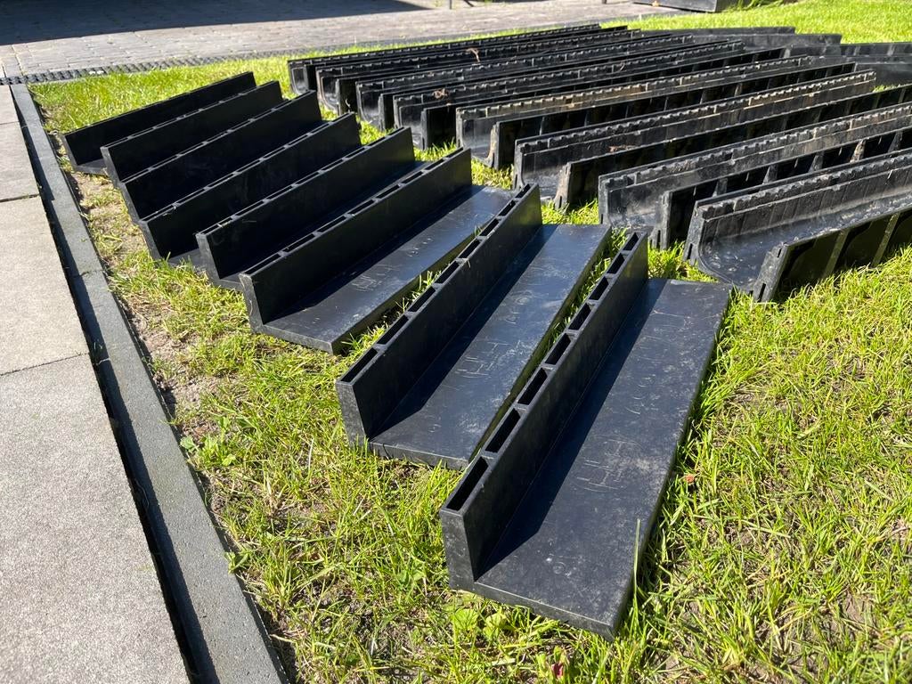 Hexa slotline goot sleufgoot afwatering, Tuin en Terras, Ophalen, Zo goed als nieuw, Beton, Overige typen