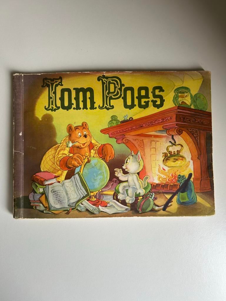 Tom Poes en Ollie B. Bommel, vintage, Quaker, plaatjesalbum, Ophalen of Verzenden, Gebruikt