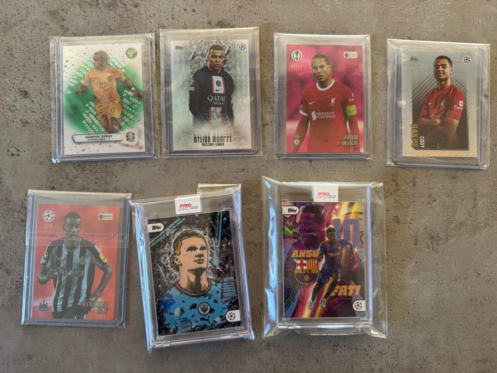 Panini Topps Merkin limited edition van Dijk, Isak, Depay, Hobby en Vrije tijd, Stickers en Plaatjes, Ophalen of Verzenden, Zo goed als nieuw