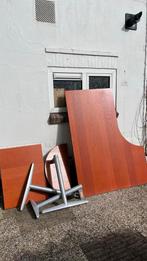 Ikea Galant hoekbureau - Halfronde hoek, stevig en compleet, Ophalen, Gebruikt, Bureau