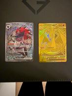 Mega Charizard Y & N's Zoroark - Ascended Heroes Pokémon kaa, Ophalen of Verzenden, Zo goed als nieuw, Meerdere kaarten, Foil