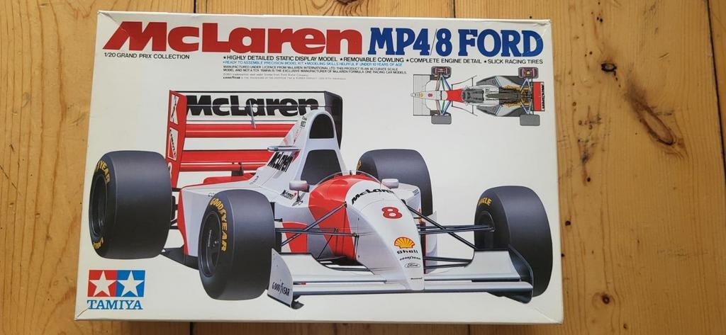 Mclaren MP48FORD, Hobby en Vrije tijd, Modelbouw | Auto's en Voertuigen, Ophalen of Verzenden, Groter dan 1:32, Auto, Overige merken