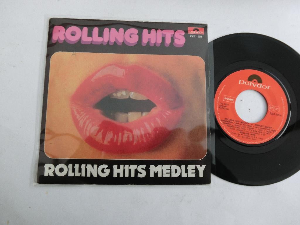Rolling Hits  Rolling Stones Medley, 7 inch, Single, Ophalen of Verzenden, Zo goed als nieuw