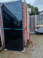 Schuifbare veranda deuren, donker glazen.., Ophalen of Verzenden
