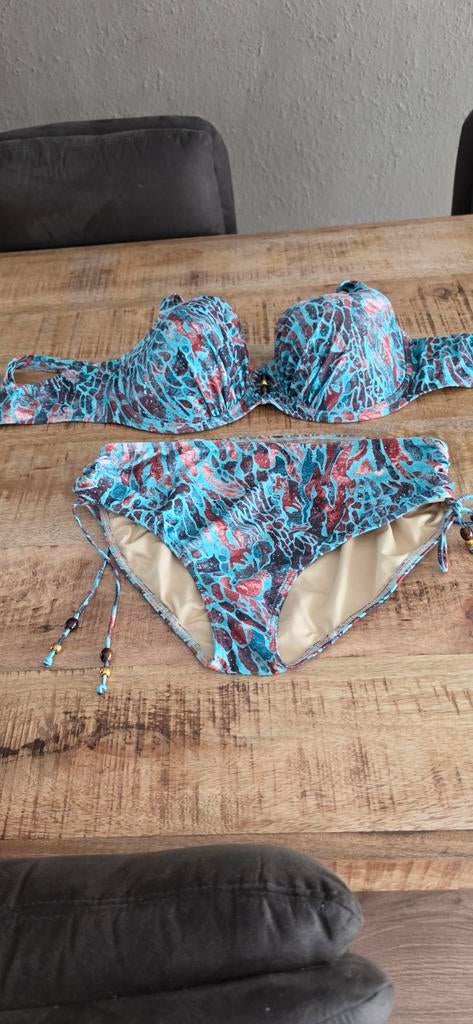 Prima Donna bikini set 90D en broekje 40, Ophalen of Verzenden, Zo goed als nieuw, Groen, Bikini