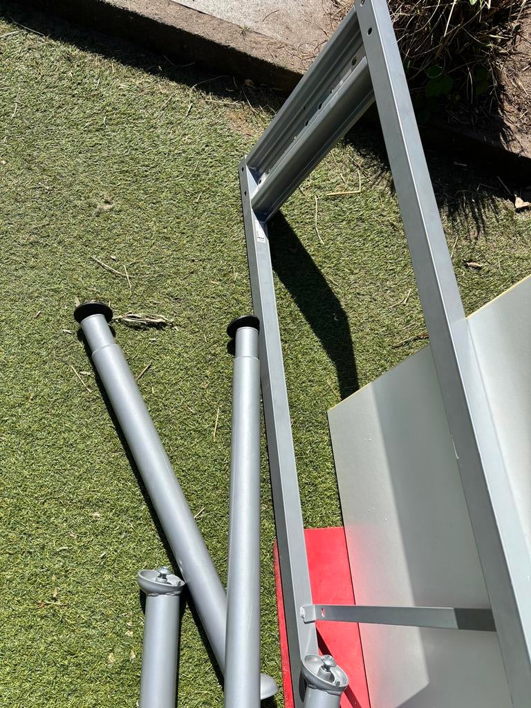 IKEA Galant Bureau Wit 160x80, Huis en Inrichting, Bureaus, Ophalen, Gebruikt, IKEA, Wit