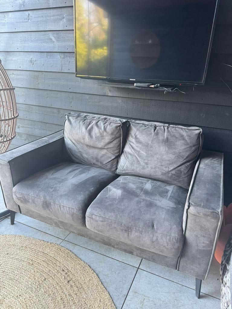 Gratis 2 zits bank, Huis en Inrichting, Ophalen, Overige materialen, Tweepersoons, 75 tot 100 cm